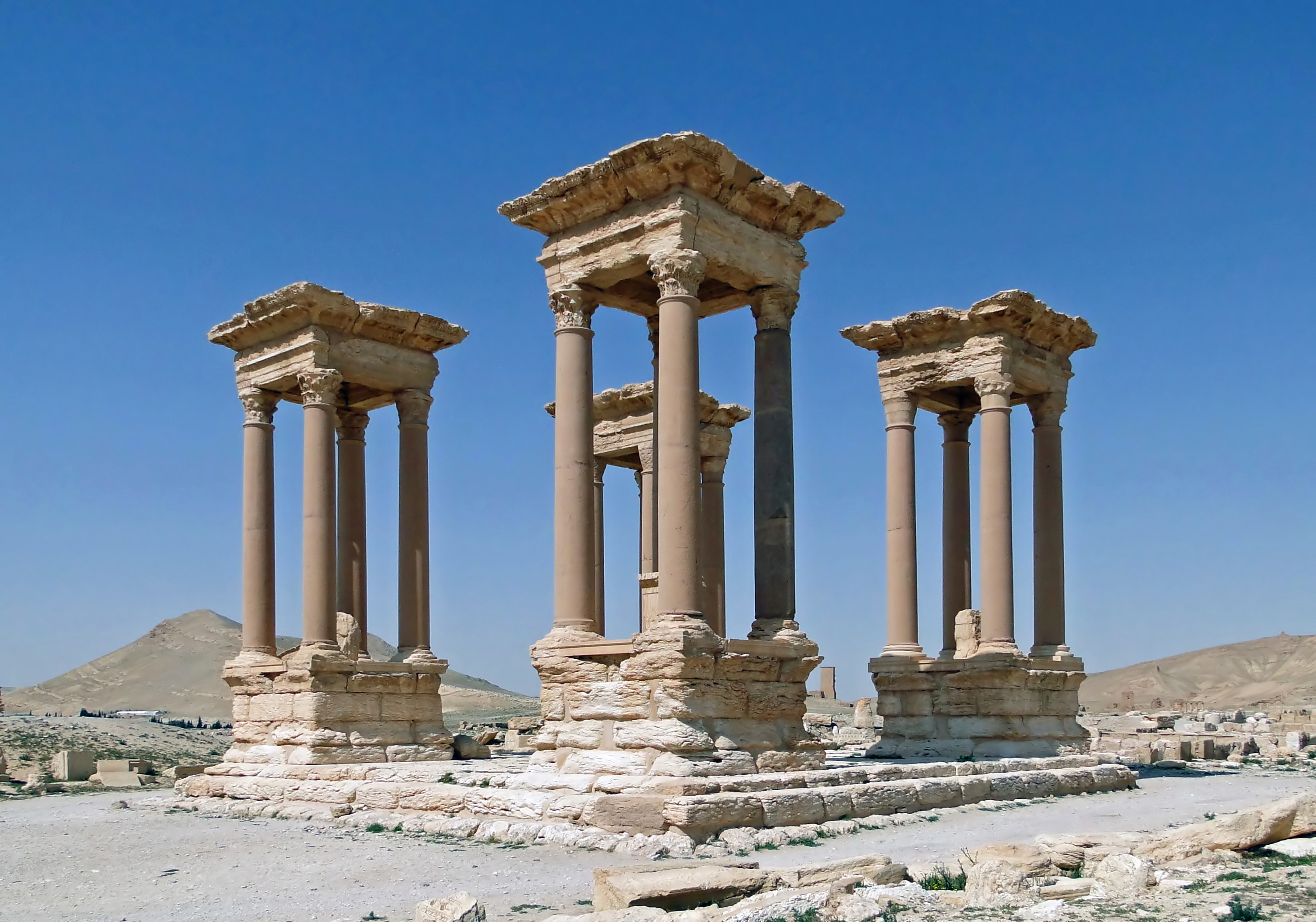 Palmyra Tétrapylon 02