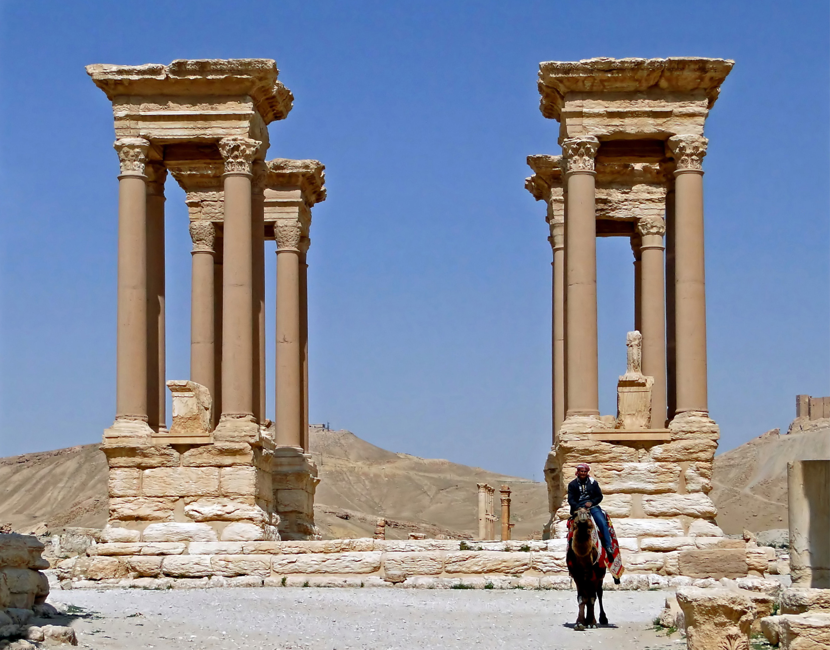 Palmyra Tétrapylon 03