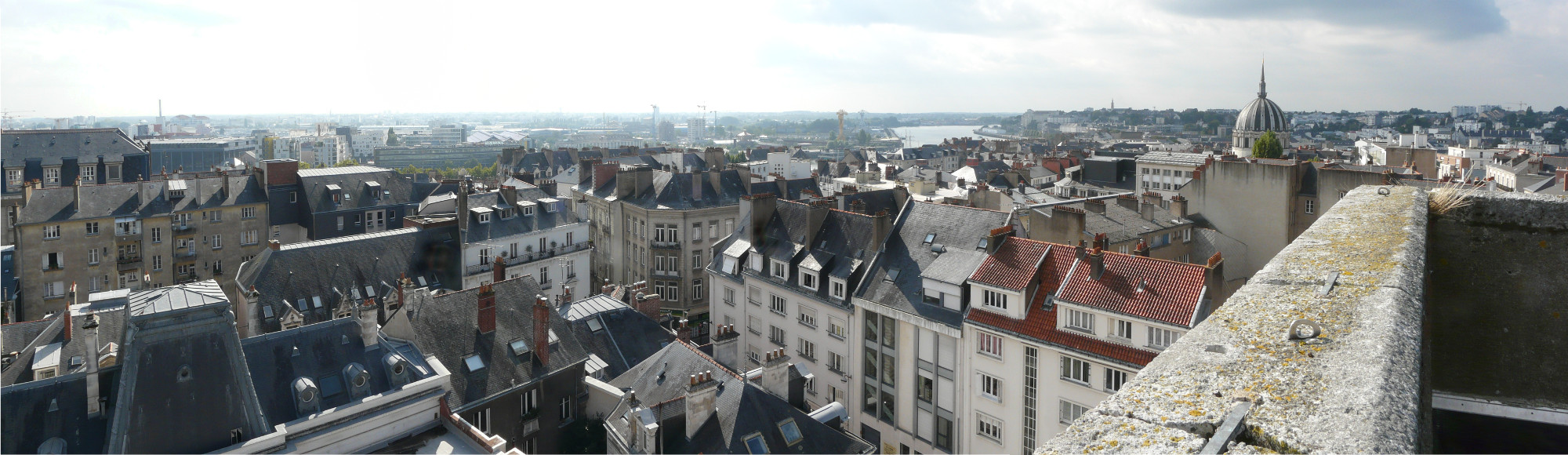 Panorama depuis tour observatoire