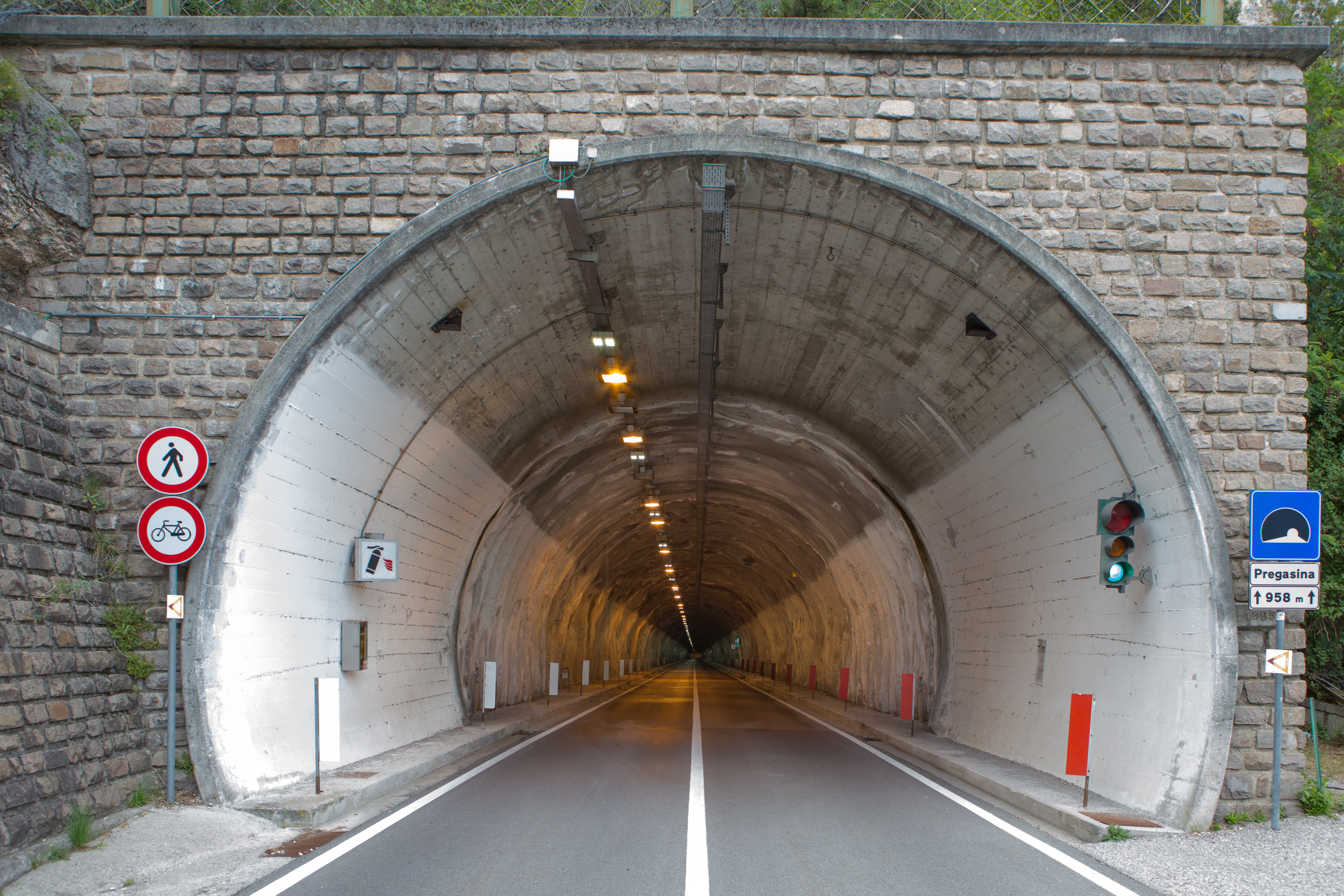 Pregasina tunnel east entrance, Pregasina, Trient, Italy