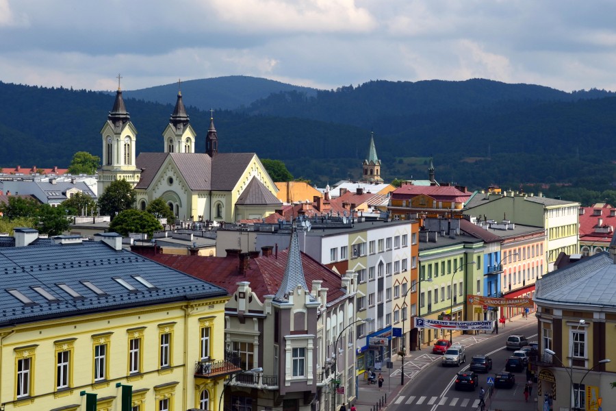 0.2014 Sanok, von Kościuszkistrasse aus gesehen