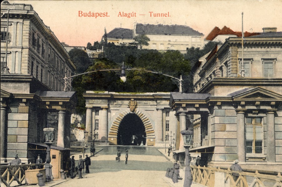 08829-Budapest-1907-Tunnel-Brück & Sohn Kunstverlag
