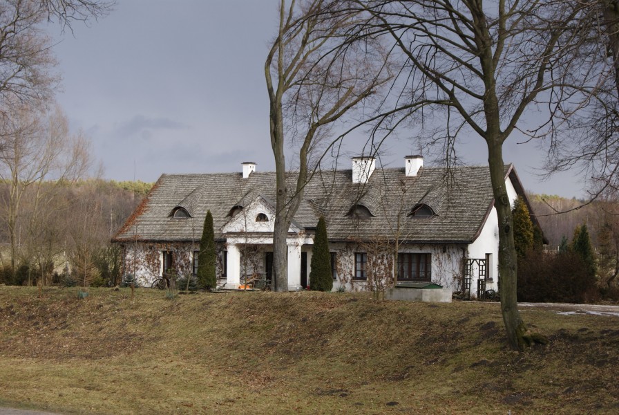 124 A Zespół pałacowy Kurozwęki 12x