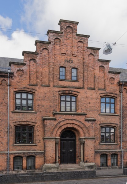 1872 building Greyfriars Abbey Odense Denmark
