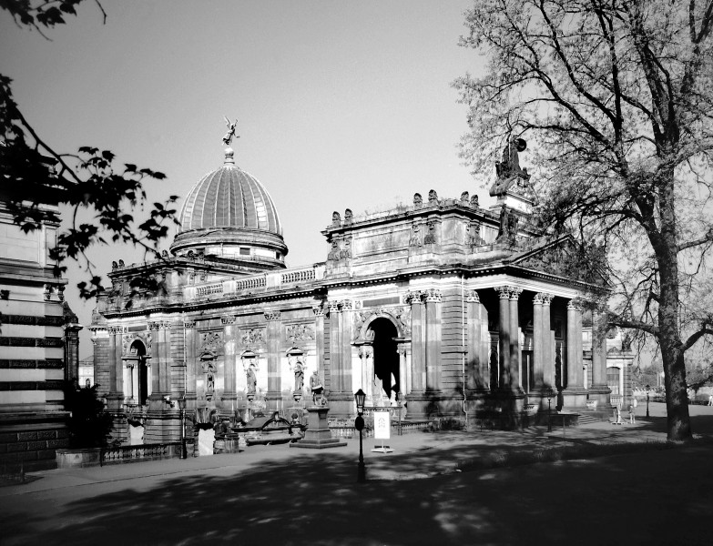 19880512530NR Dresden Brühlsche Terrasse Kunstakademie