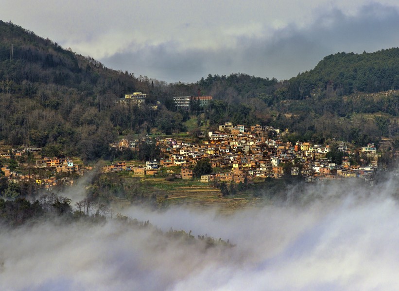 1 yuanyang county rice terrace bada view 2012