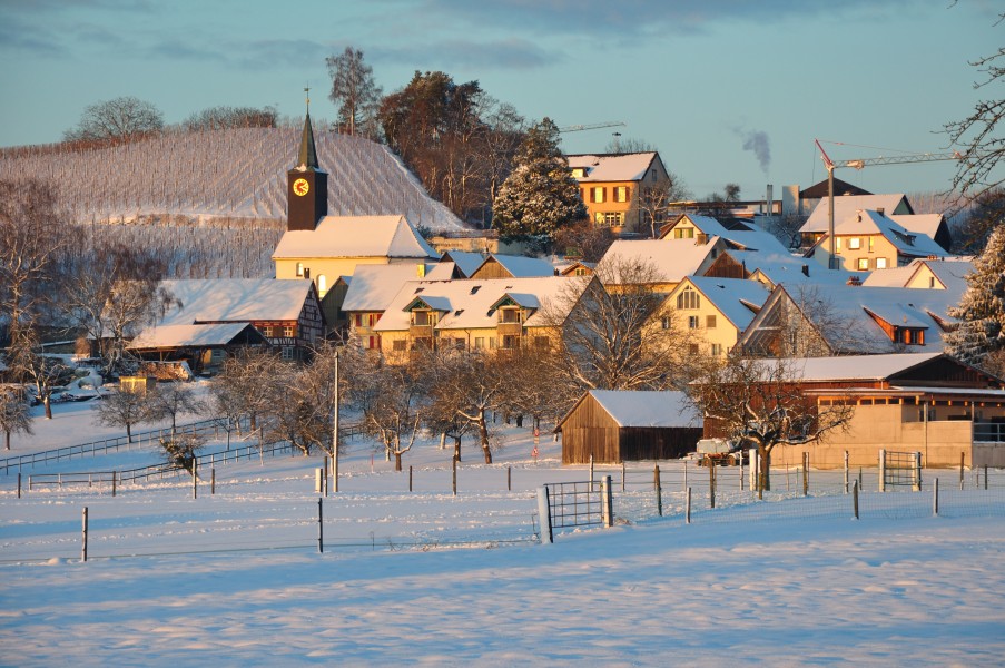 2010-12-18 16-12-56 Switzerland Schaffhausen Dörflingen, Hinterdorf