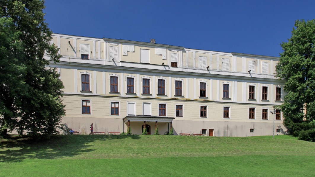 2013 Karwina, Frysztat, Pałac 02