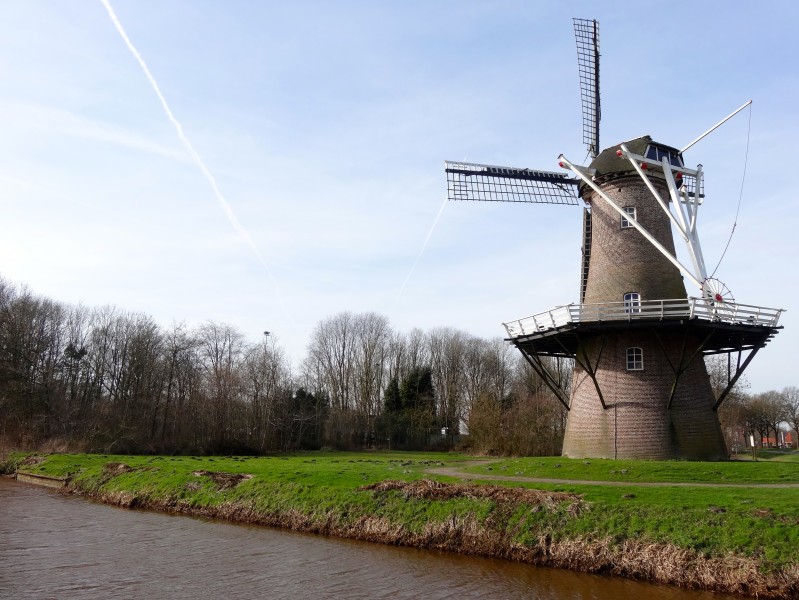 20140224 De Juffer molen aan de Hunze