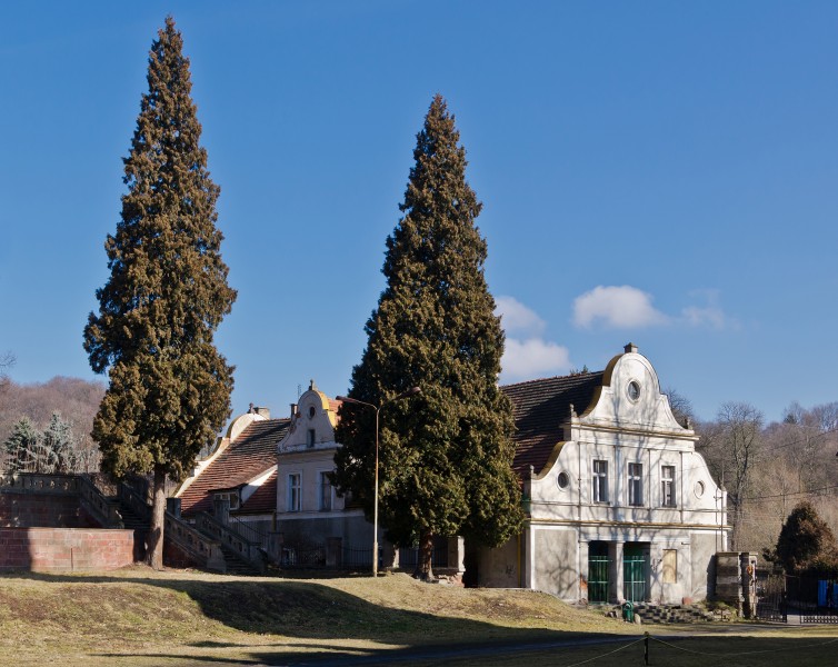 2014 Bożków, park przy pałacu 01