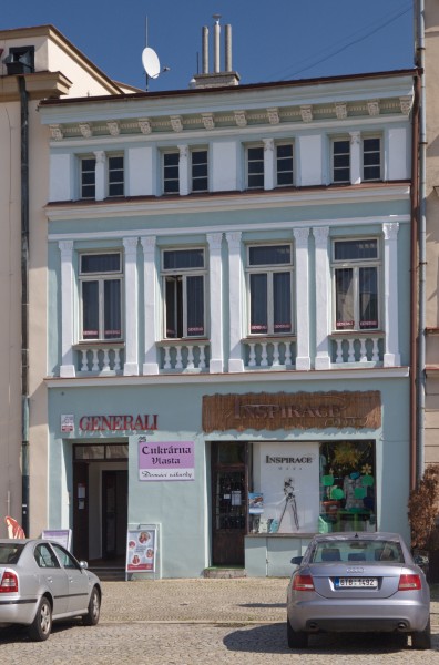 2014 Frydek-Mistek, Kamienica, Zámecké náměstí 25, 01