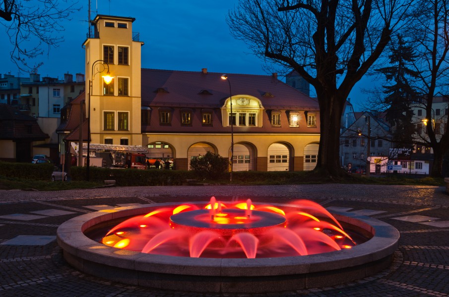 2014 Kłodzko, budynek straży pożarnej 01