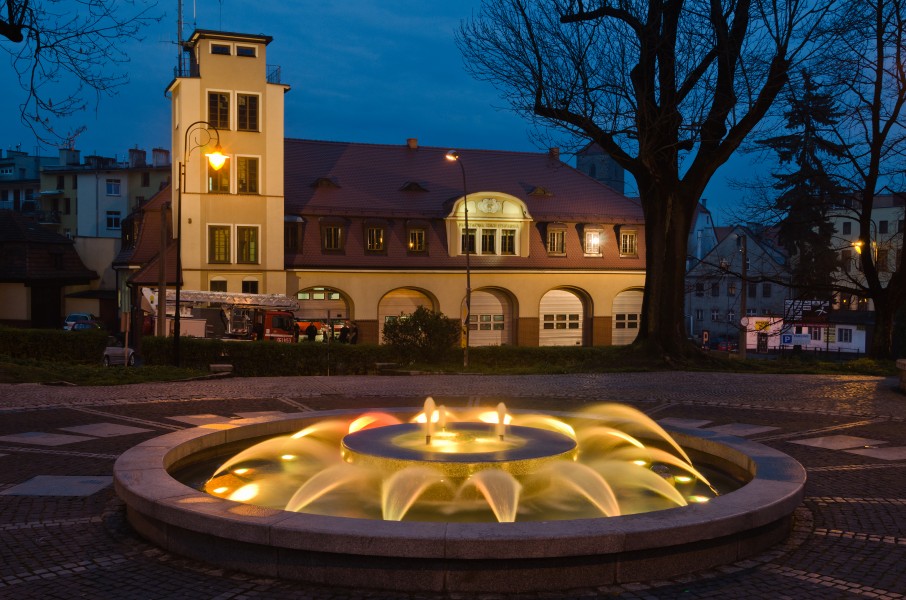 2014 Kłodzko, budynek straży pożarnej 02