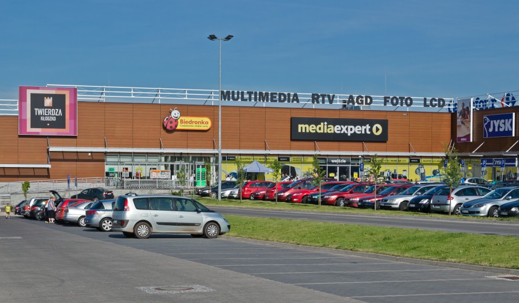 2014 Kłodzko, galeria handlowa Twierdza Kłodzko 09