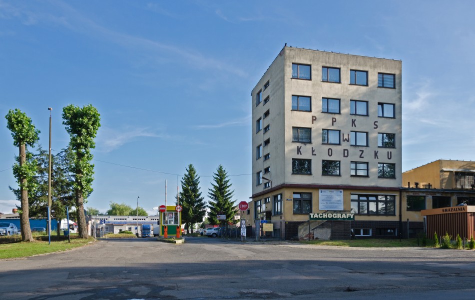 2014 Kłodzko, ul. Dusznicka, baza PKS
