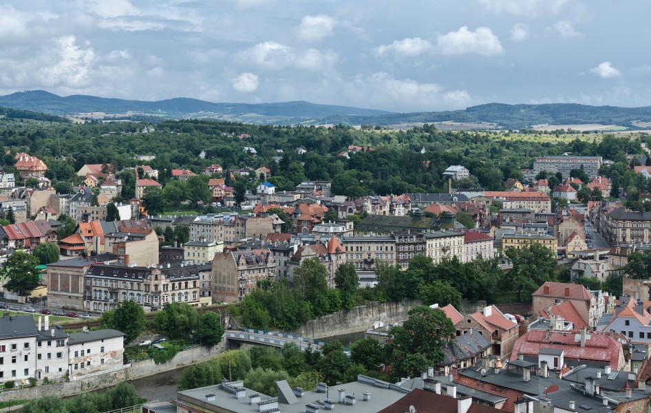 2014 Kłodzko, widok z twierdzy 02
