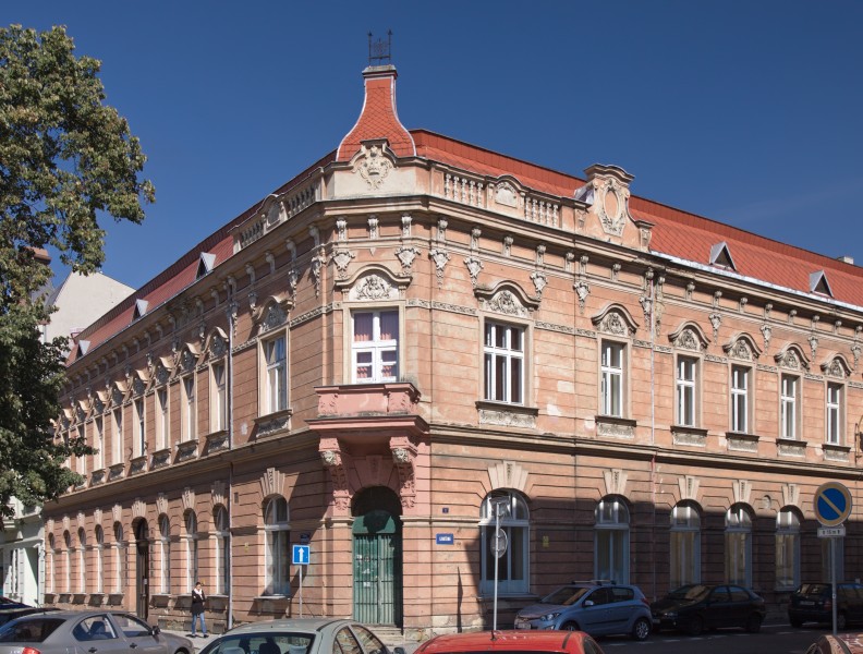2014 Ostrawa, Kamienica, náměstí Svatopluka Čecha 10, 02