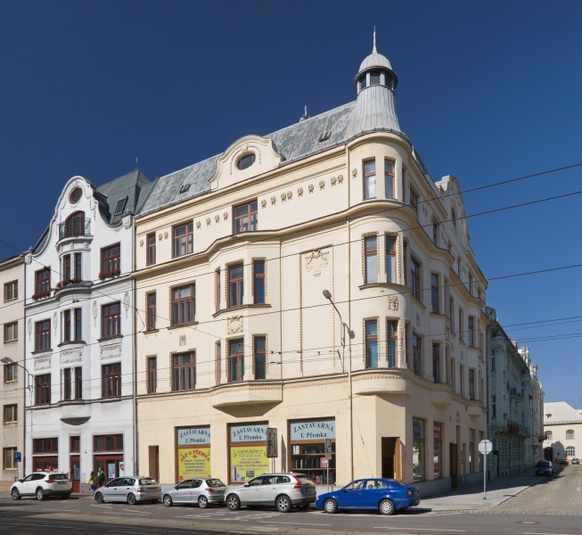2014 Ostrawa, Kamienica, náměstí Svatopluka Čecha 1, 03