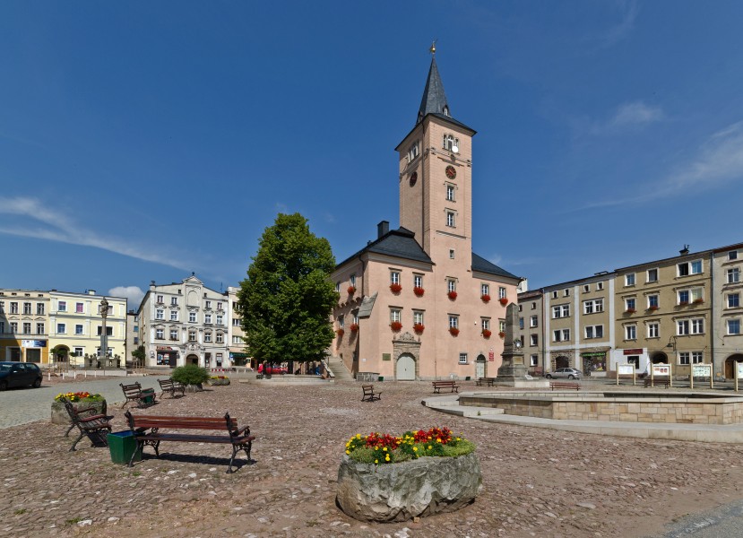 2014 Radków, rynek 01
