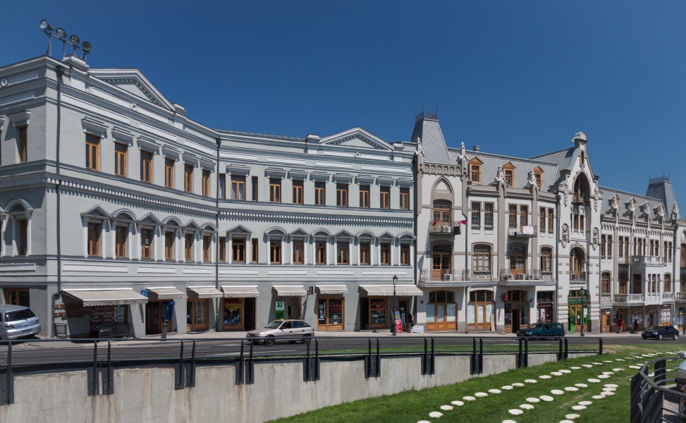 2014 Tbilisi, Budynek, Ulica Aleksandra Puszkina