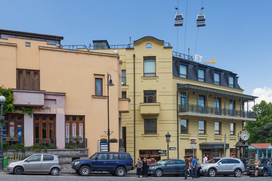 2014 Tbilisi, Budynki na ulicy Kote Abkhazi