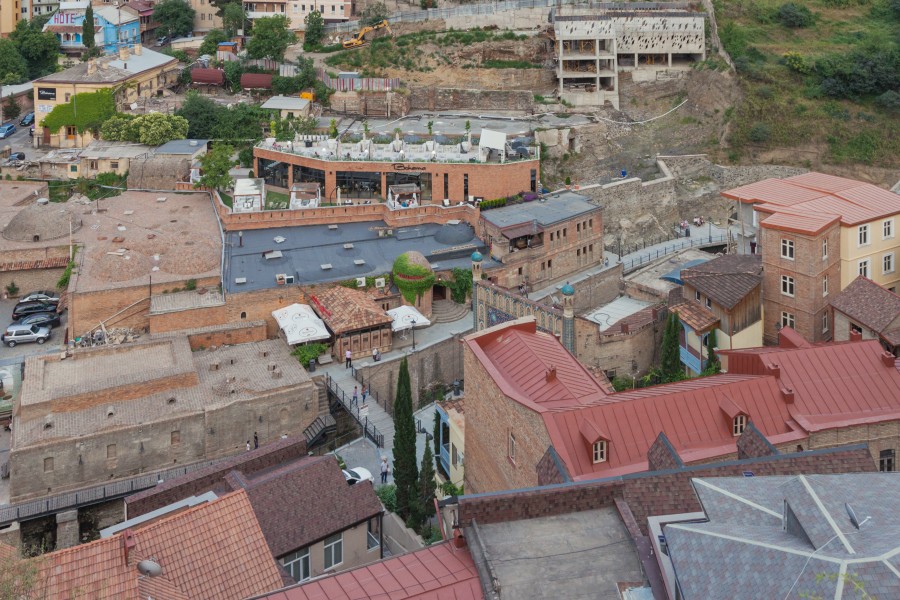 2014 Tbilisi, Widoki z Twierdzy Narikala (16)