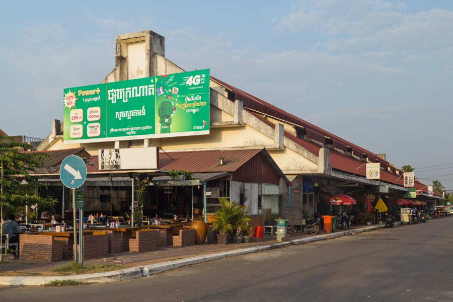 2016 Kampot, Stare targowisko