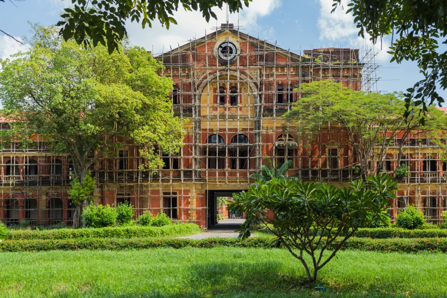 2016 Rangun, Budynek Sekretariatu (Budynek Ministrów) (08)