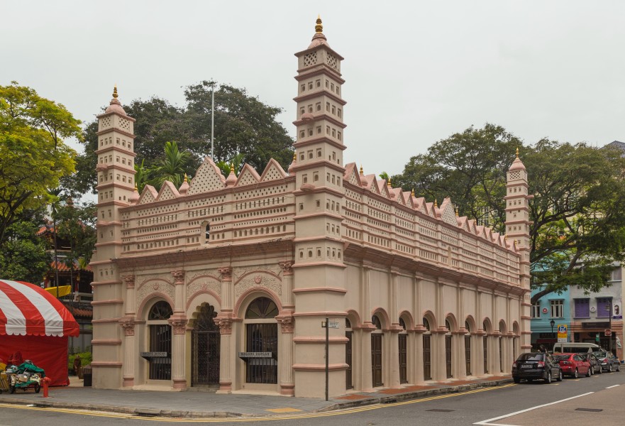 2016 Singapur, Chinatown, Ulica Telok Ayer, Nagore Durgha (04)