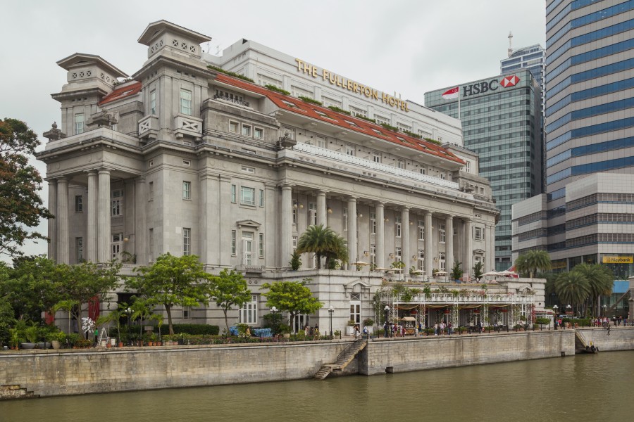 2016 Singapur, Downtown Core, Hotel Fullerton (01)