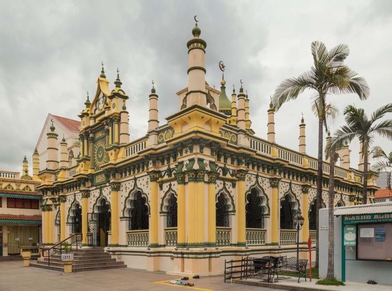 2016 Singapur, Little India, Meczet Abdul Gaffoor (03)
