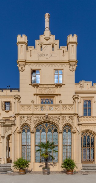 A tower on the eastern side, Lednice, Czech Republic 03