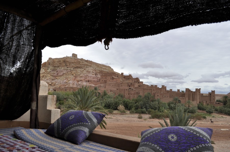 Aït Benhaddou view from a restaurant
