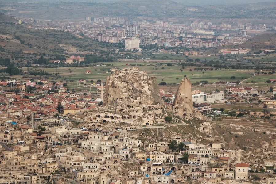 Aerial view of Uçhisar 01