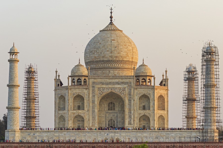 Agra 03-2016 04 Taj Mahal from Mehtab Bagh