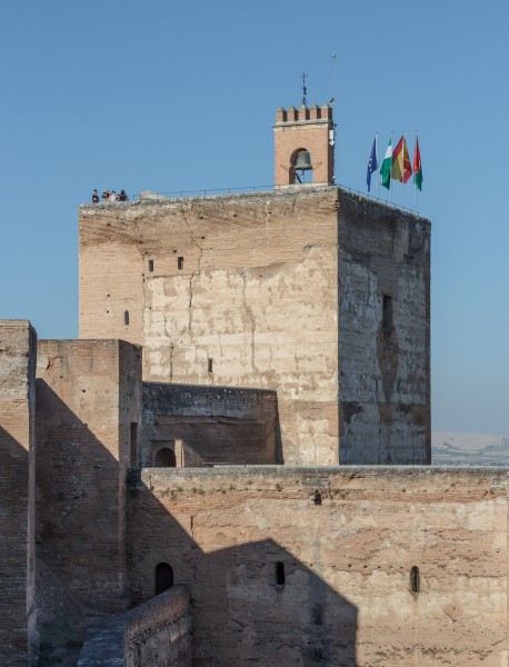 Alhambra Alcazaba tower 2014-08-06