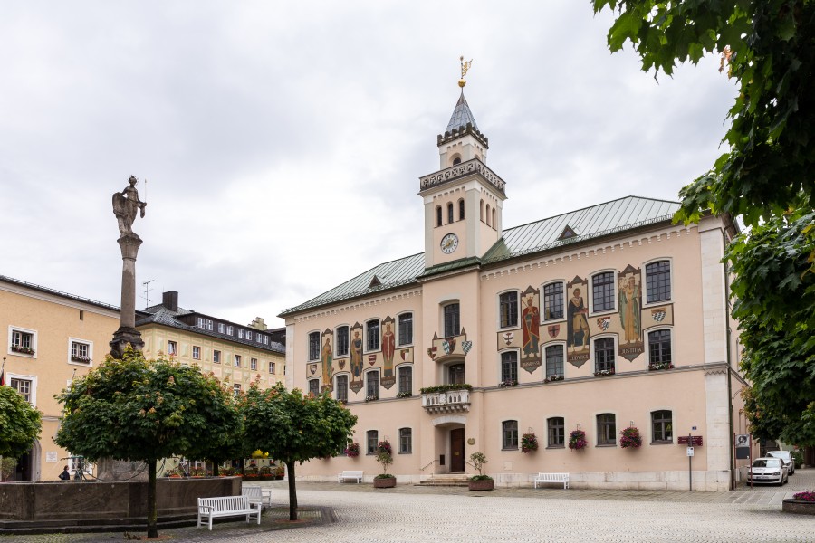 Altes Rathaus, Bad Reichenhall, 160620, ako