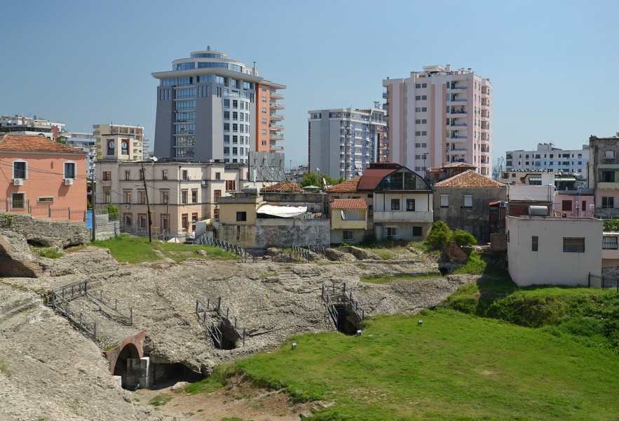 Amphitheatre of Durrës (by Pudelek) 3