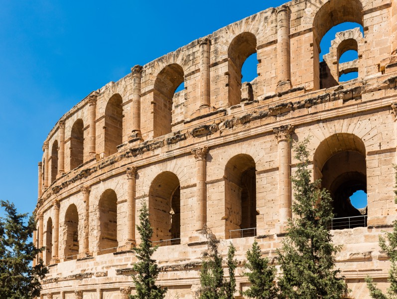 Anfiteatro, El Jem, Túnez, 2016-09-04, DD 08