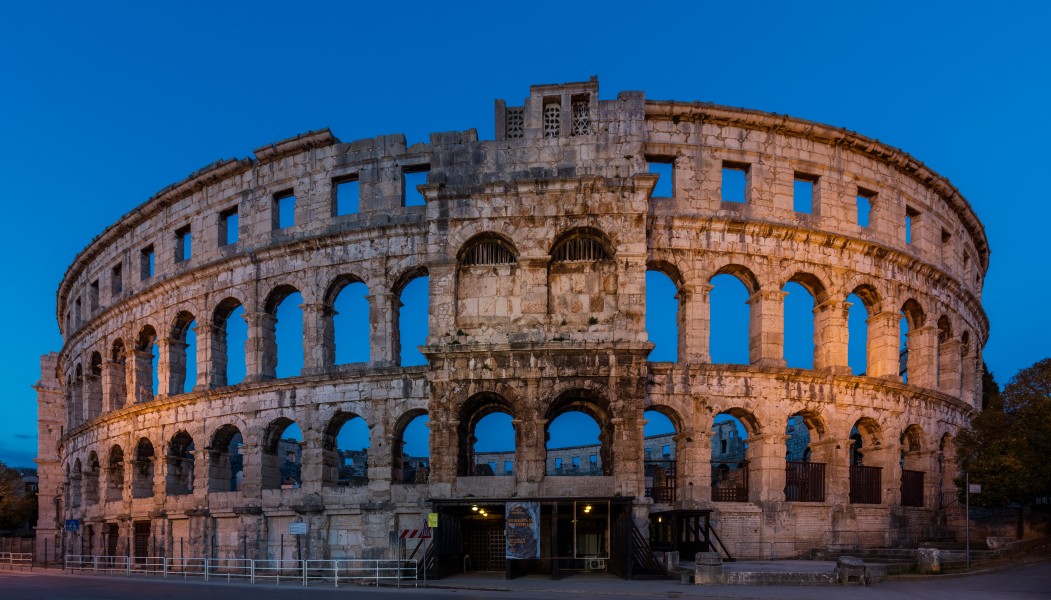 Anfiteatro de Pula, Croacia, 2017-04-17, DD 22-24 HDR
