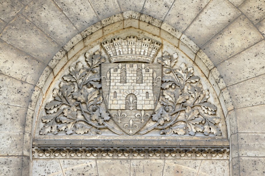 Angoulême Armes XIVe Hôtel de ville 2013