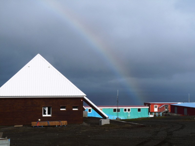 Arc en ciel sur la 
