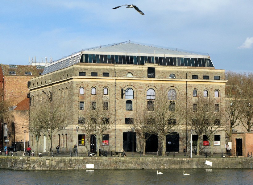 Arnolfini from across the harbour arp