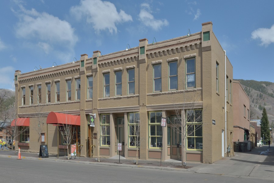 Aspen building S Mill street and Main st
