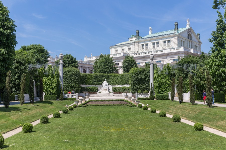AT 20134 - Empress Elisabeth monument, Volksgarten, Vienna - 6124
