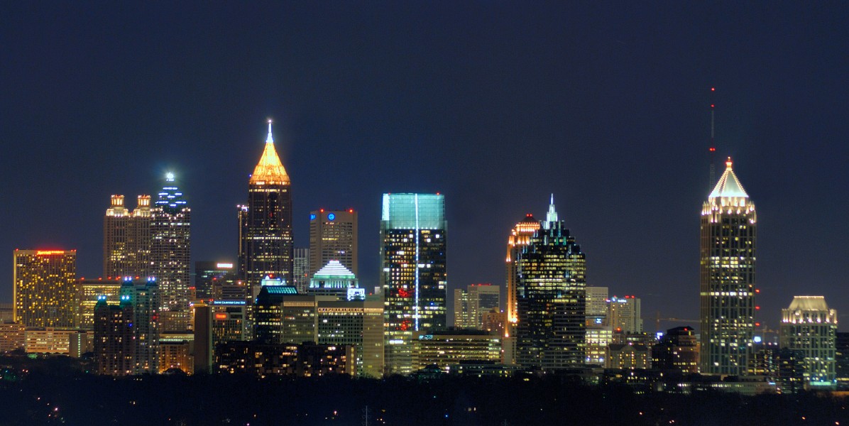 Atlanta Skyline from Buckhead