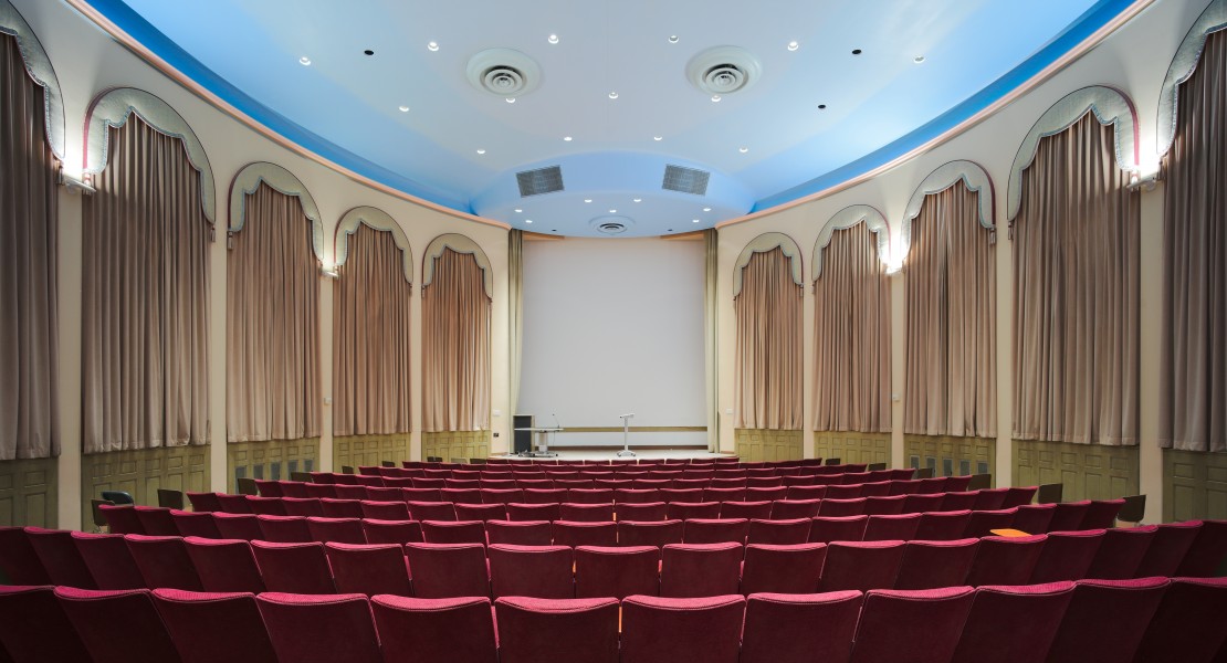 Auditorium in the Frick Fine Arts Building