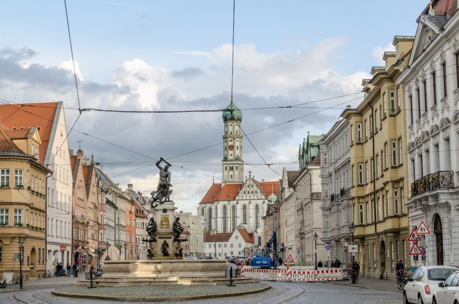 Augsburg, Maximilanstraße, Südseite, 001