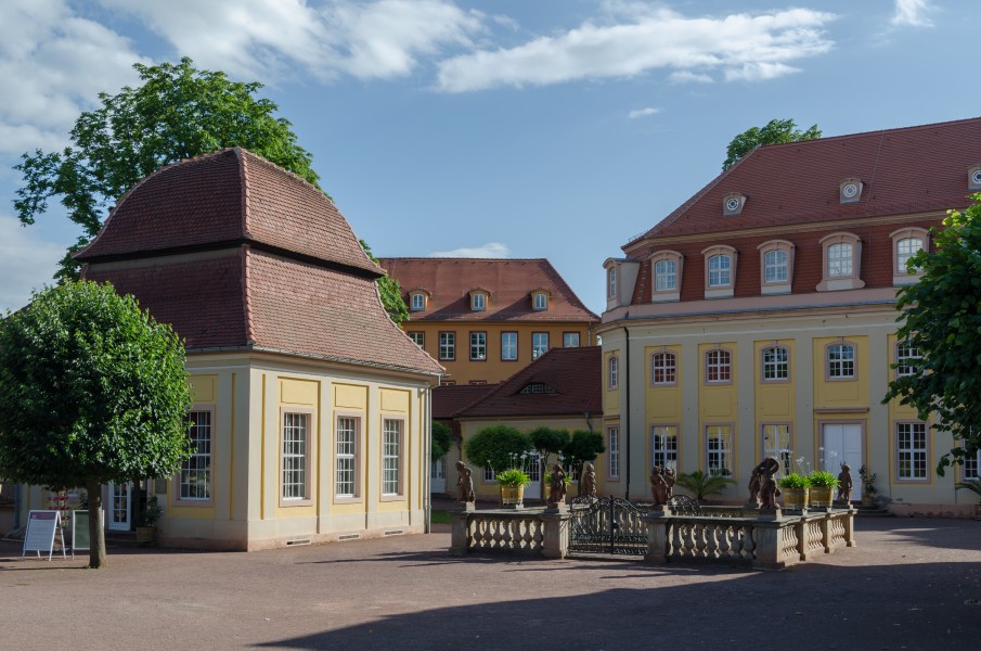 Bad Lauchstädt, Kuranlagen, Quellpavillon, Kurhaus, 001