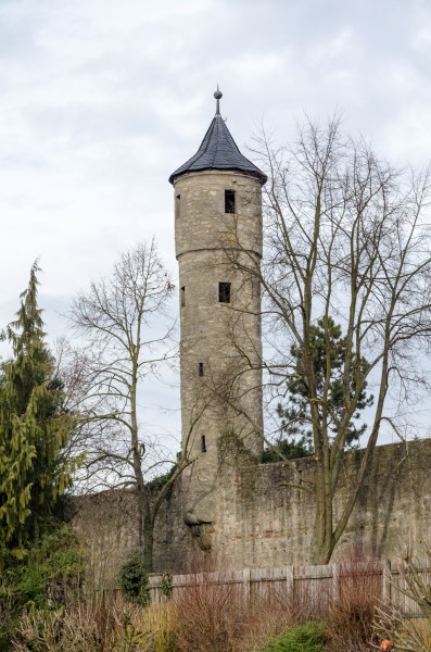 Bad Neustadt an der Saale, Stadtmauer, Bauerngasse 25, 002